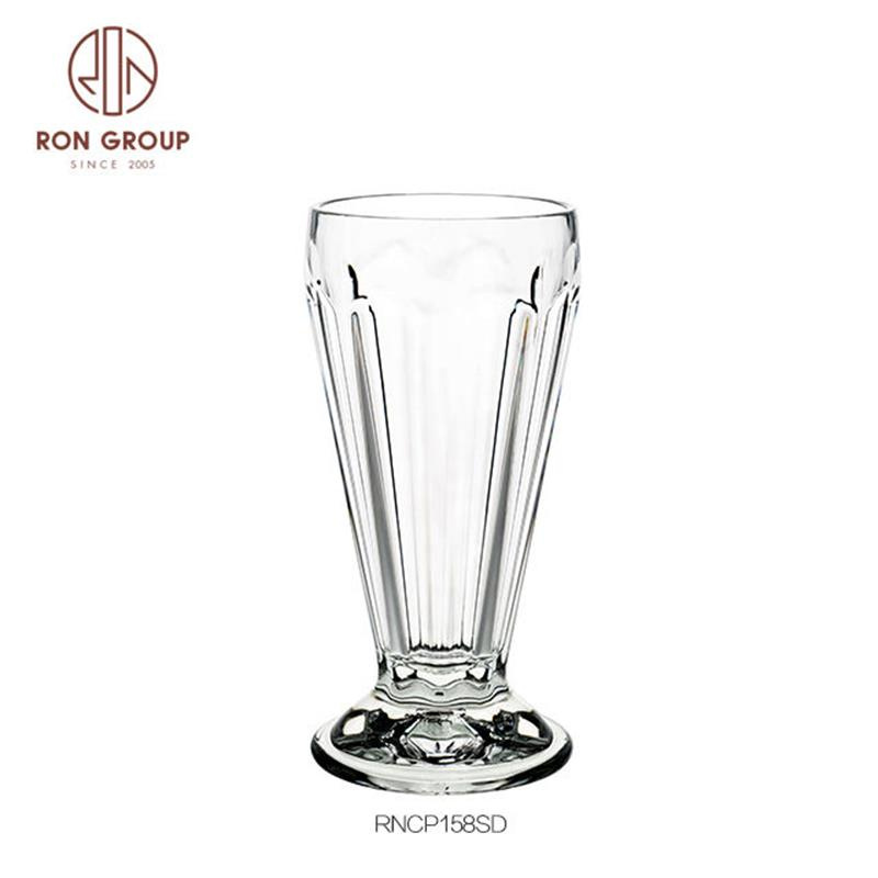 High Strengthened Reusable Unbreakable Dessert Clear Plastic Cups