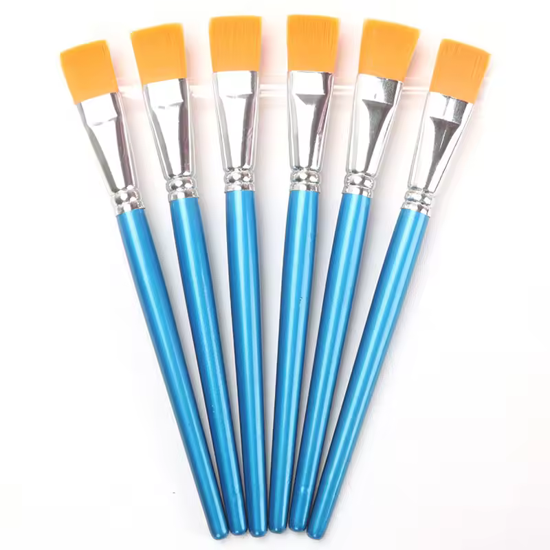 Ready To Ship Superior Fine Quality Paint Brush Tip 2 Cm Width Flat Paint Brush