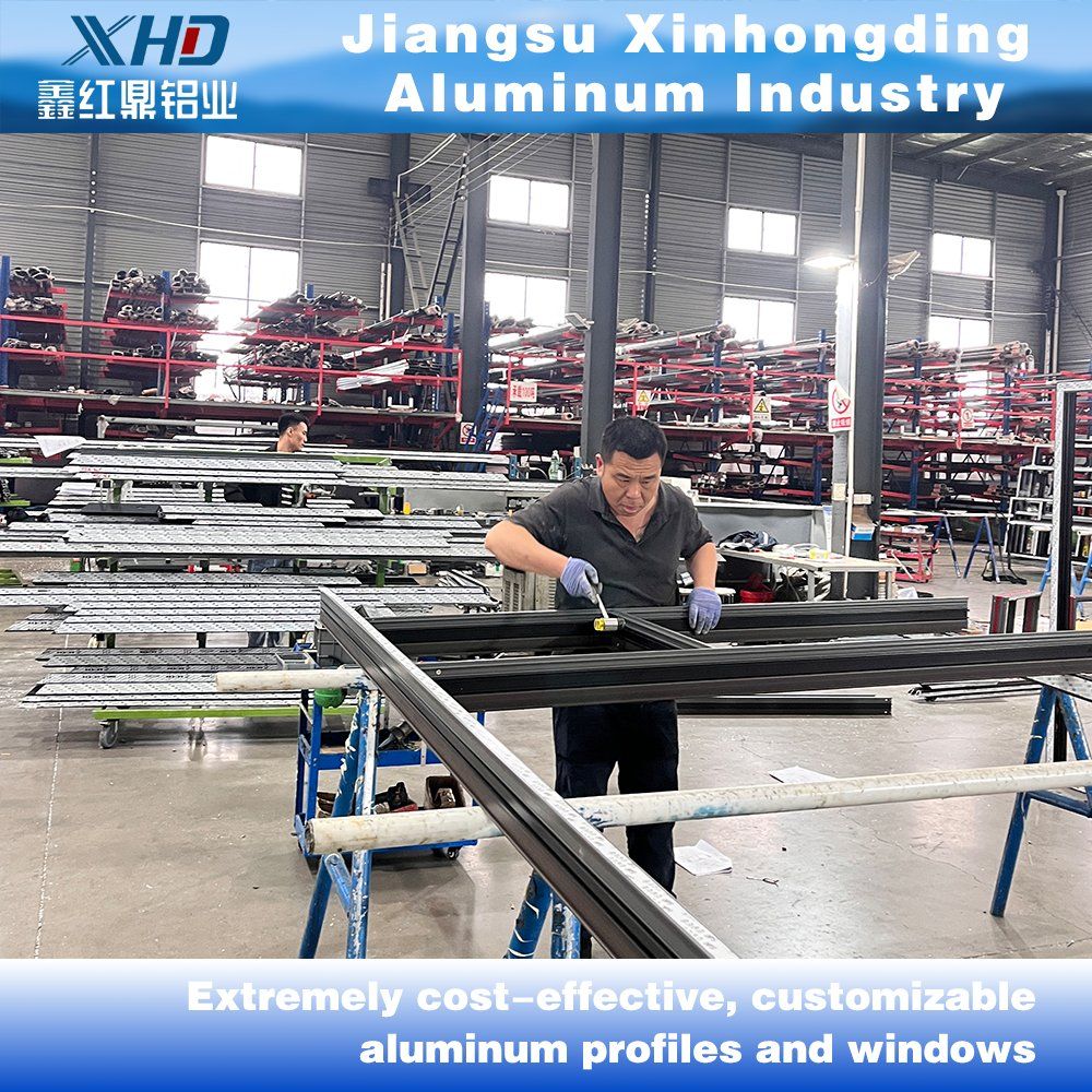 Building Material Soundproof Aluminum Alloy Casement Window-Private Label, Safety & Modern Buildings