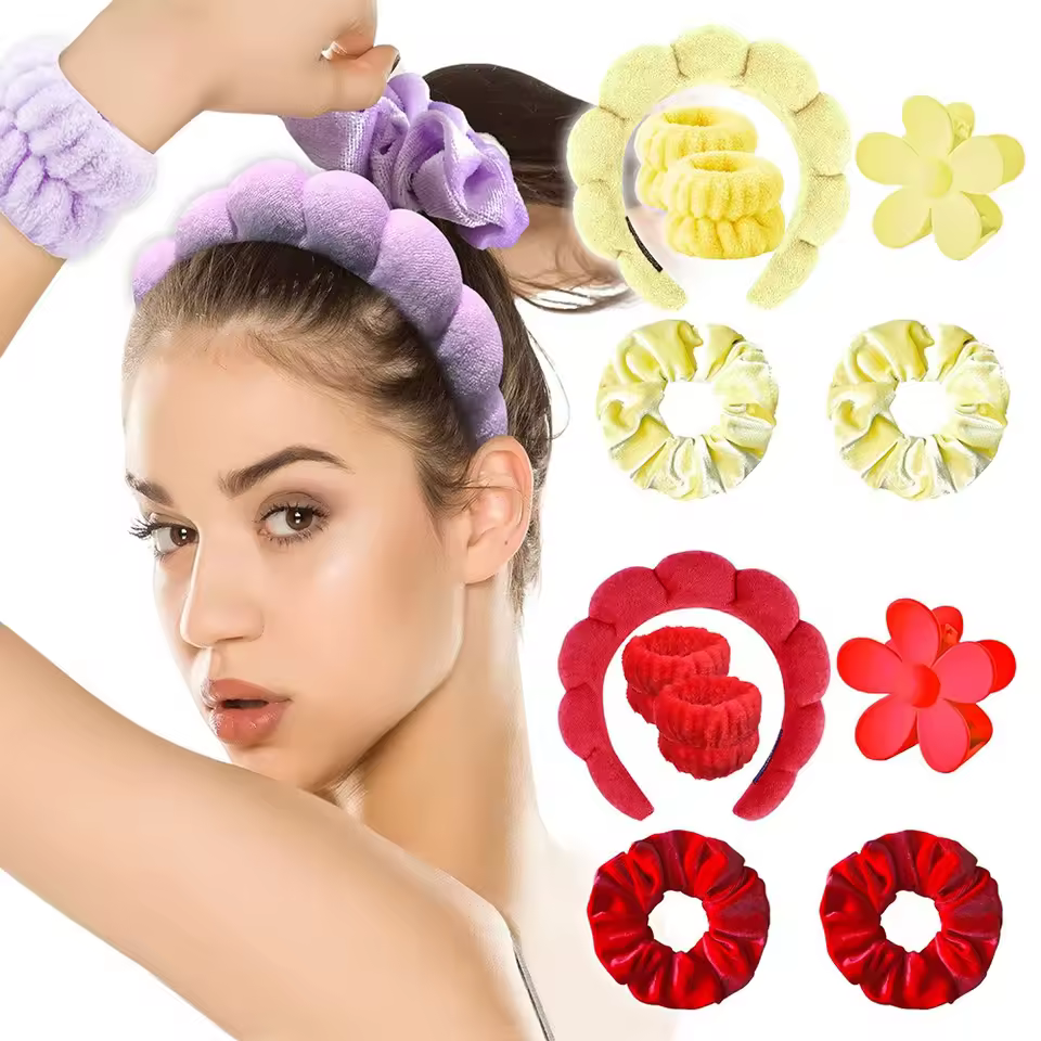 Factory Direct Sales Are Hot Face Bath High Top Hair Accessoriesmakeup Makeup Cloud Sponge Headband