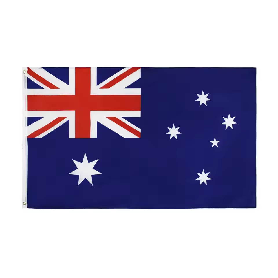 Ready To Ship 3x5ft 150x90cm In Stock Celabrate Large Banner Outdoor Flying 100% Polyester Campaign Australia Flag