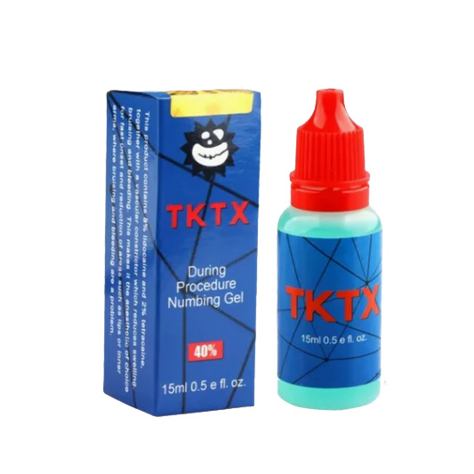 Factory Wholesale 15ml 30ml Blue Tktx Anesthetic Gel