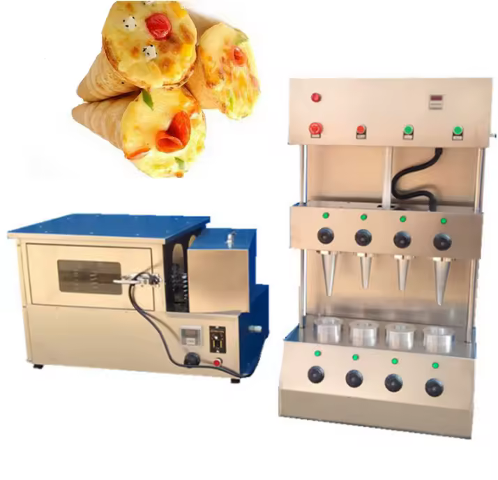 Pizza Cone Hot Forming Machine/rotary Cone Pizza Baking Machine/kono Cone Pizza Maker And Baker Machine