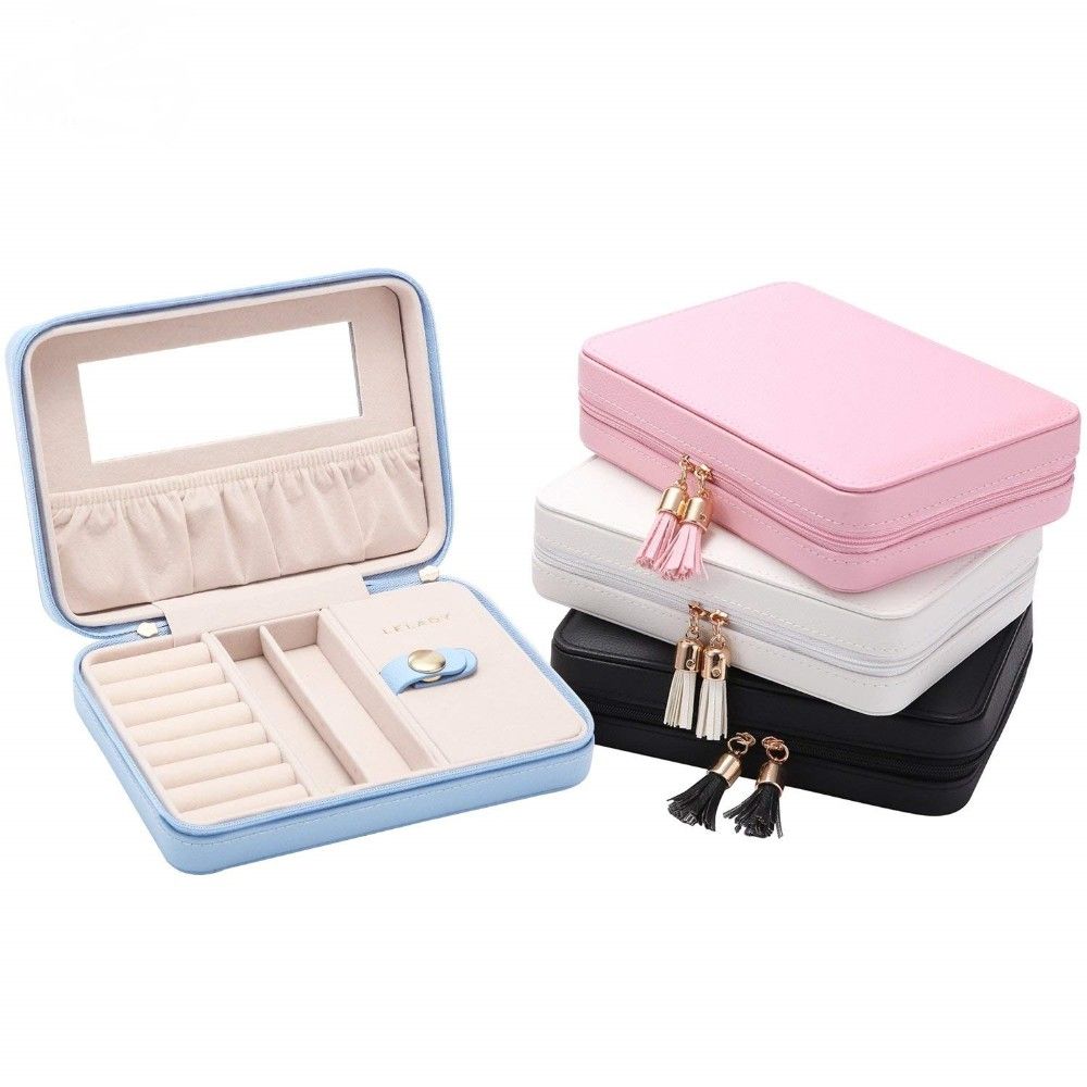 2020 Fashion Girls Fancy Tassel Beautiful Jewelry Travel Organizer