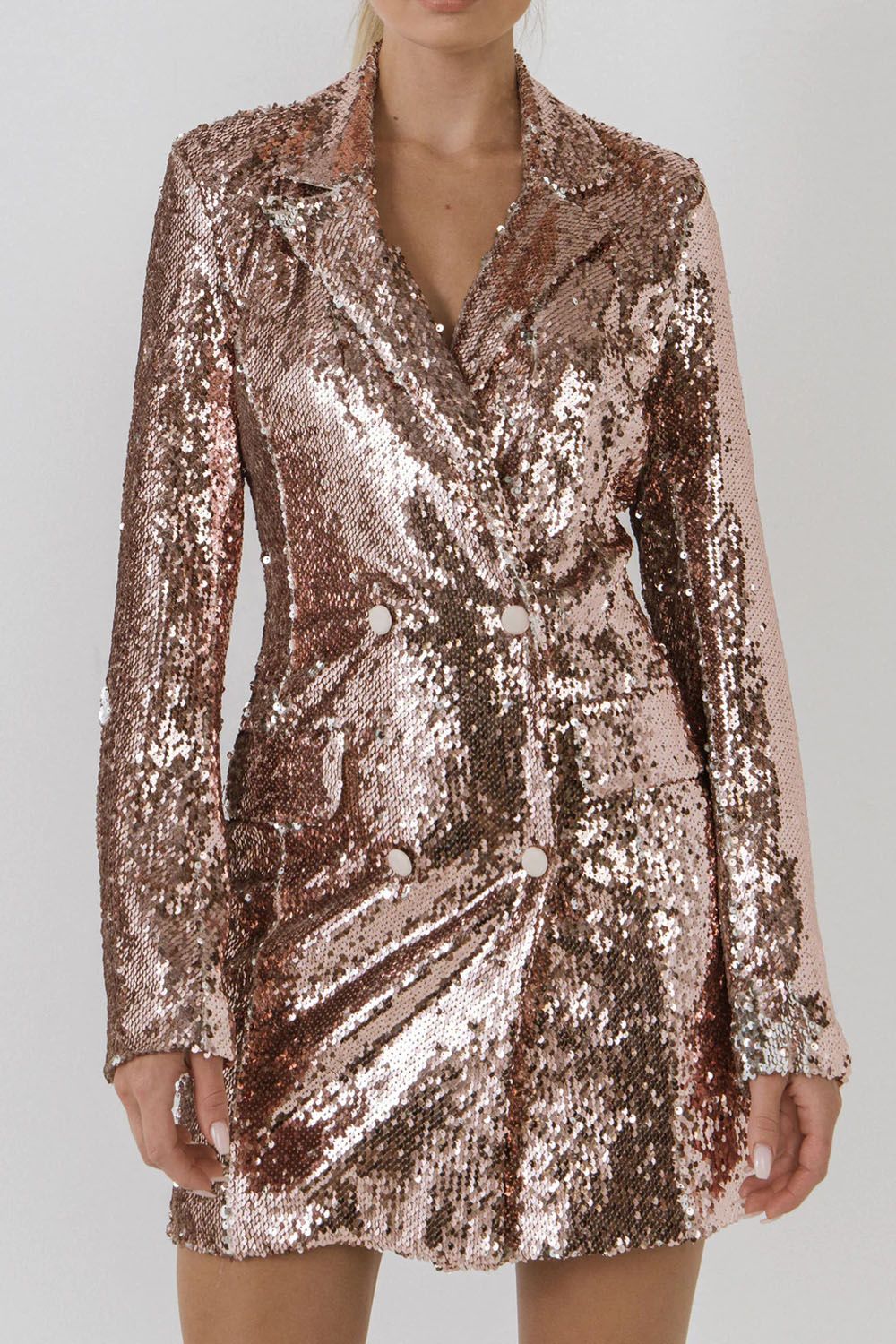 Fashion Women's Sequins Suit Long Sleeve Shining Bling Bling New Design Blazer