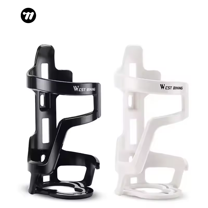 West Biking New Lightweight Water Bottle Cage Integrated Surround Bicycle Bottle Cage Wear-resistant Durable Cycling Bottle Cage