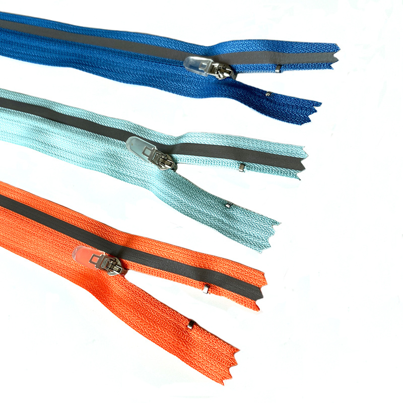 Factory Sale Wholesale Detachable Beige Color Open Nylon Zipper