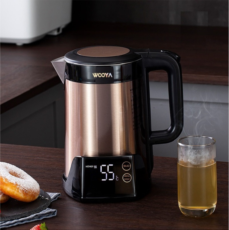 Latest Design Precise Keep Warm Electronic Water Kettle with LED Display for Office, Home, Kitchen,