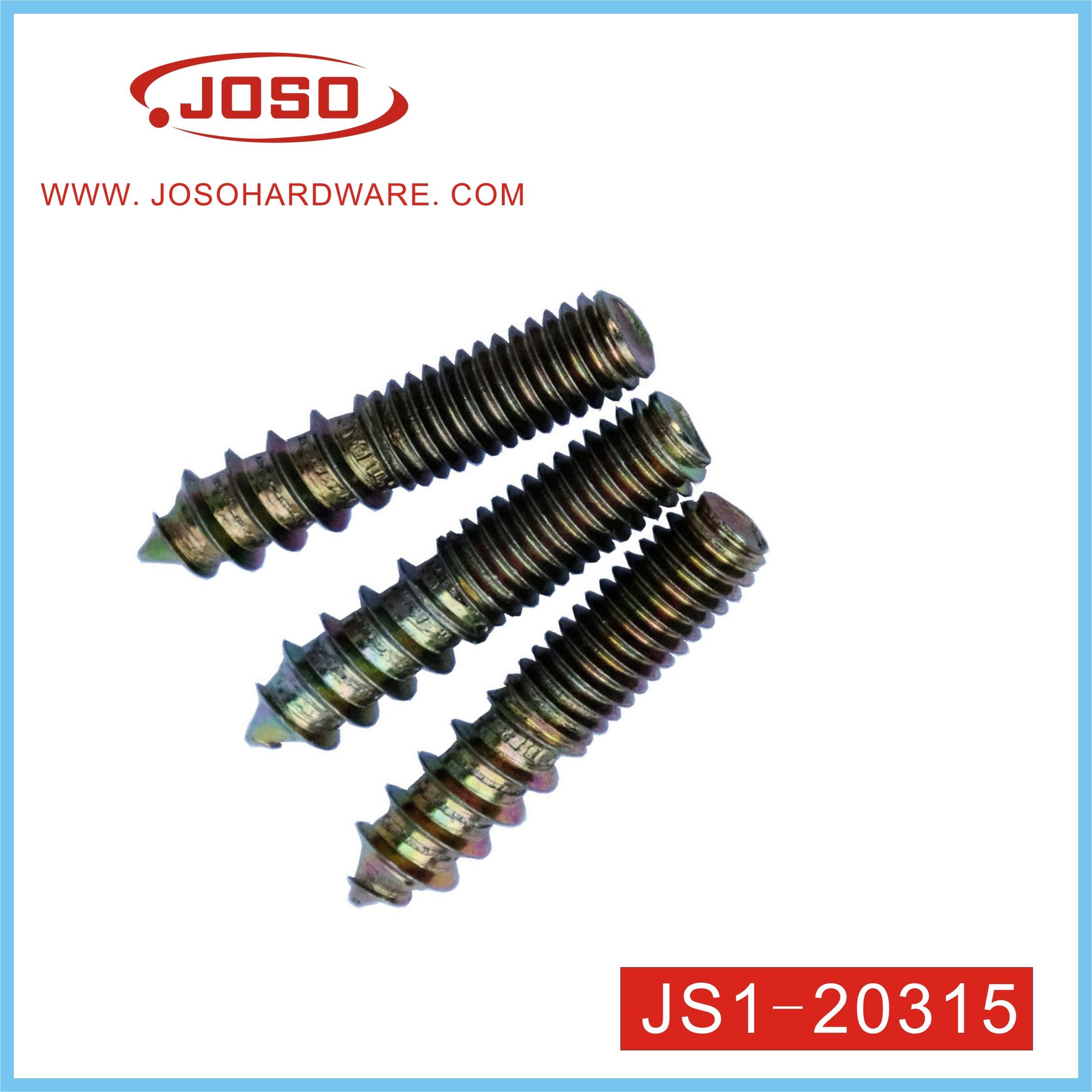 Hot Selling Metal M6 Stud Hanger Bolt of Furniture Accessories for Wood