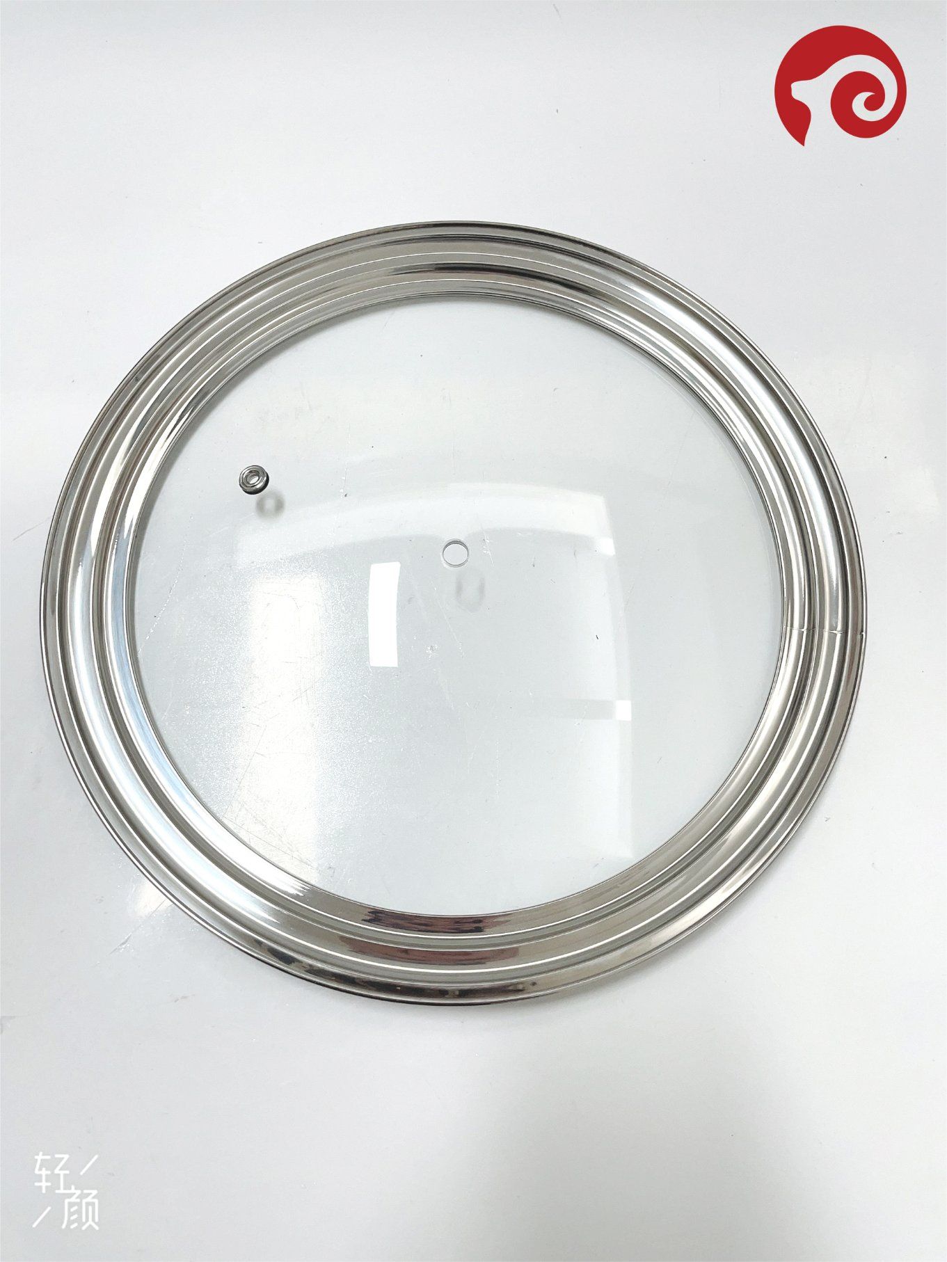Multifunctional Glass Lids Tempered Glass Cookware Pot Lid Multi-Size Glass Lids with Stainless Steel Rim