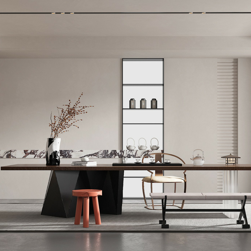 Modern White Solid Oak Wood Design Library Display Shelving Bookcase Home Office Corner Bookshelf Rotating Cabinet