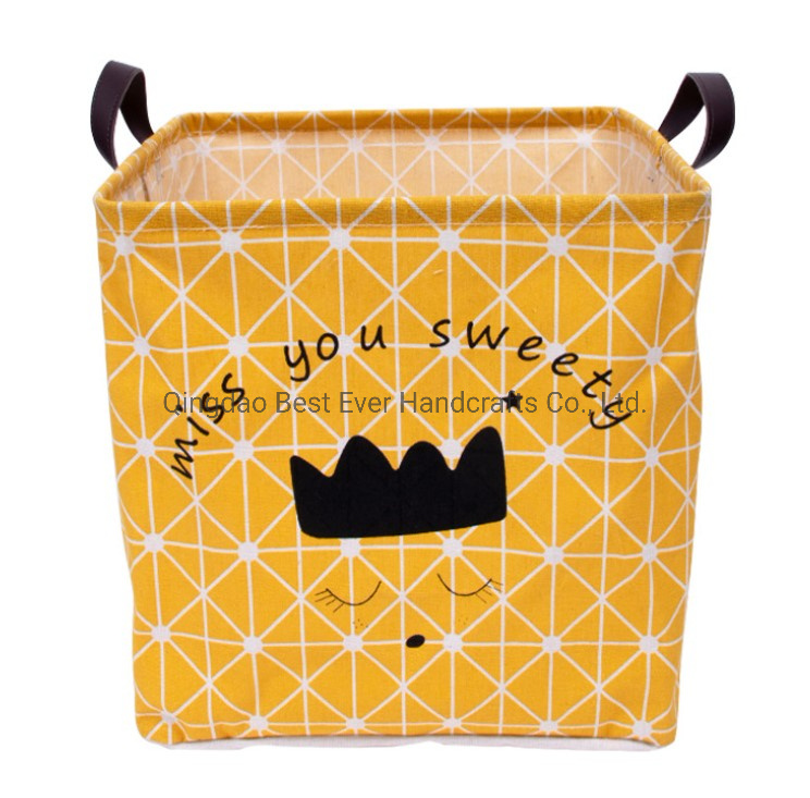 Household Essentials Foldable Fabric Storage Bins