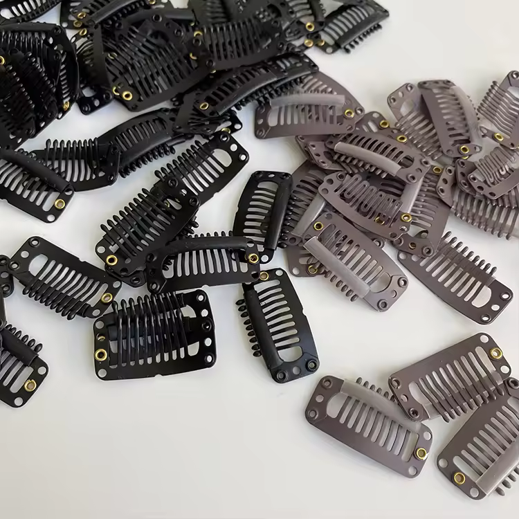 33mm 32mm 28cmm 7-tooth 9-tooth Bb Clips Invisible Hair Extension Wig Clip Topper Hair Clips For Wigs Accessories Metal Tools