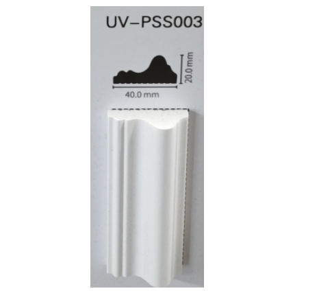 2025 New Decoration PS Profile for Construction Fire-resistance Luxury Interior Decoration Ps Trims