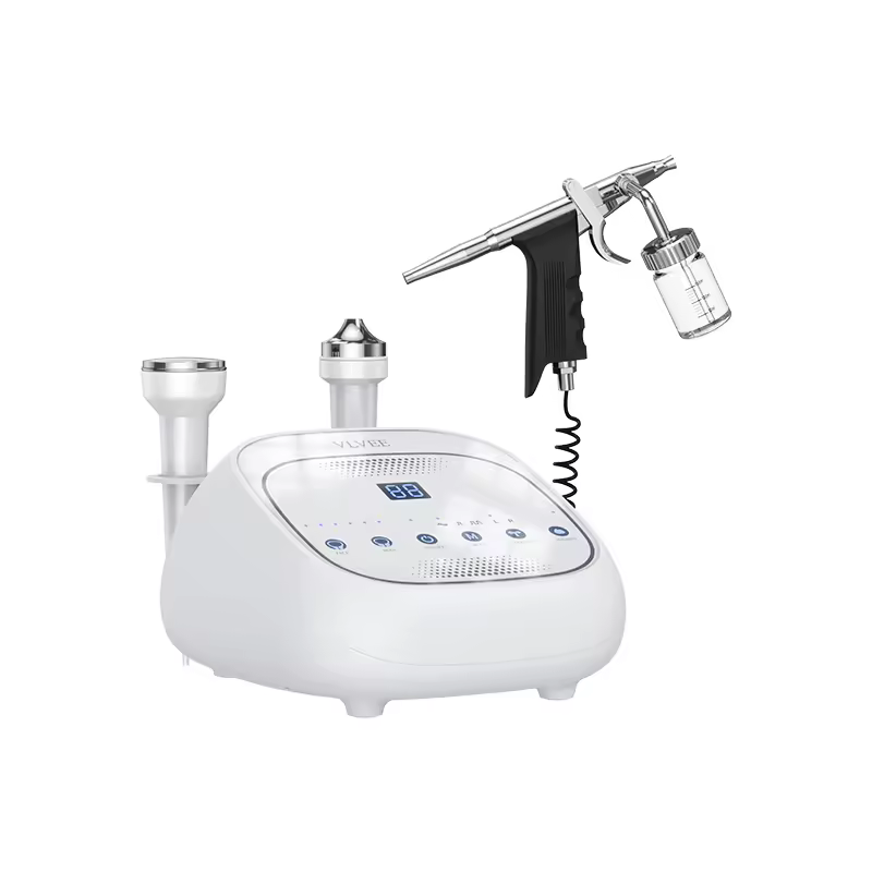 Three And A Beauty Instrument Facial Beauty Equipment Warm Import Export Cleansing Instrument Spray Hydration Latest Hot Sales