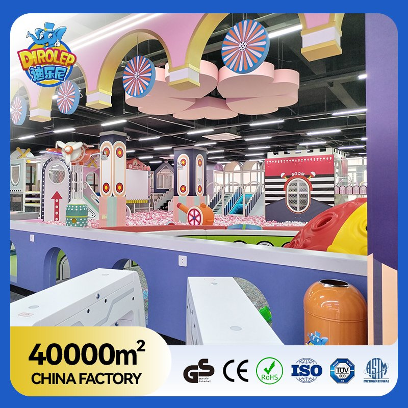 Morandi Theme Indoor Playground Equipment Suppliers with Fast Delivery Commercial Kids Playground Baby Largetoys Children Home Climbing Playground
