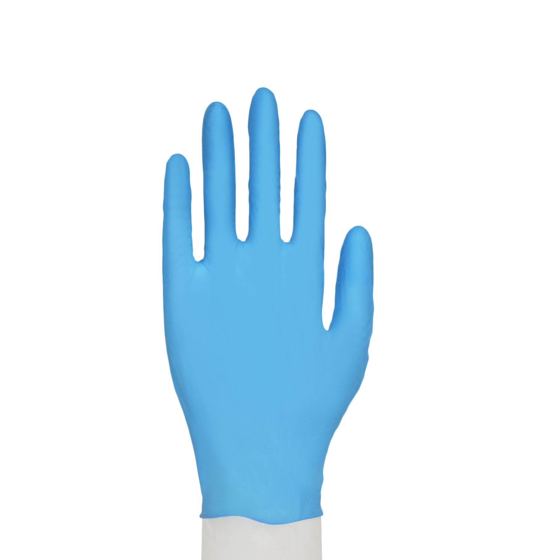 Blue Color 3.5g Disposable Nitrile Exam Glove