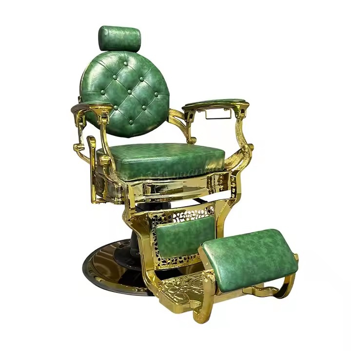 Leather Barber Chairs Salon Furniture Barbershop Hairdressing Salon Beauty Chair