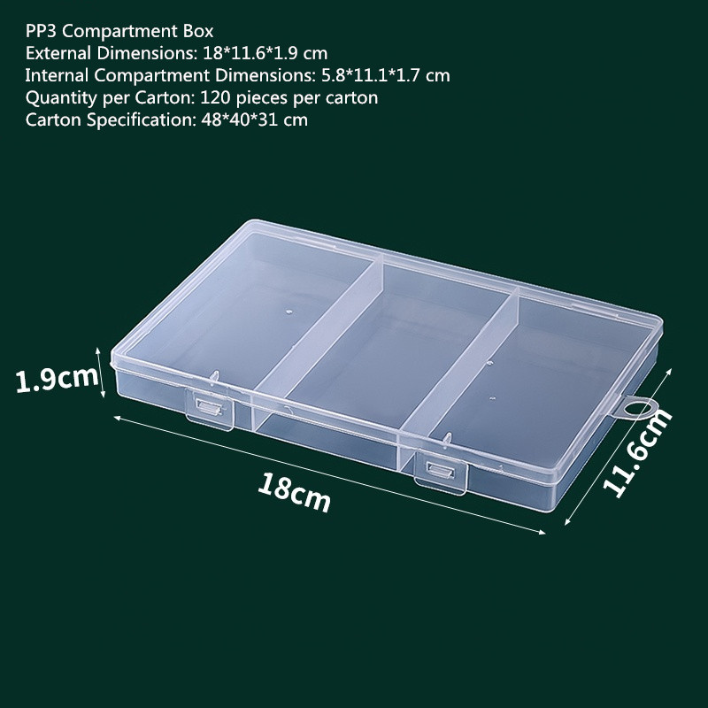 Versatile Parts Storage Box for Home and Workshop Organization