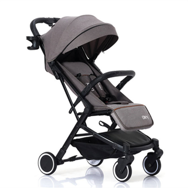 High Quality Foldable Cheap Aluminum Frame Five Point Safe Belt Baby Stroller