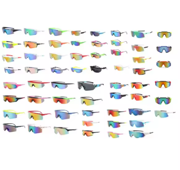 2025 Factory Sell No Moq Promotional Good Quality Outdoor Sport Cycling Bike Men Women Sunglasses Stock