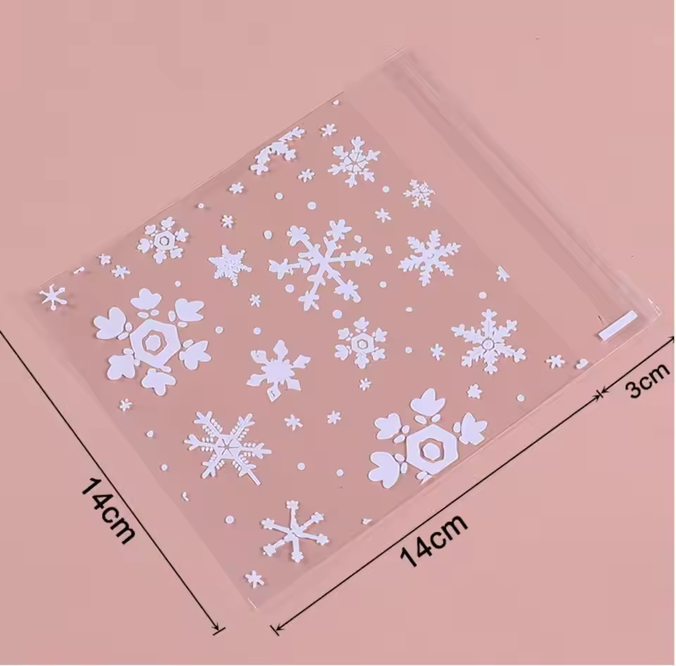 In Stock Food Clear Pouches Plastic Zipper Packaging 3 Side Seal Transparent Bags