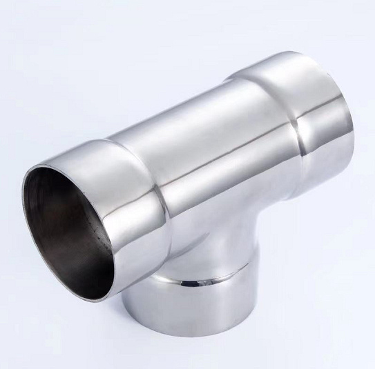 Factory Direct Sale Stainless Steel Welded Pipe Fitting Equal Tee