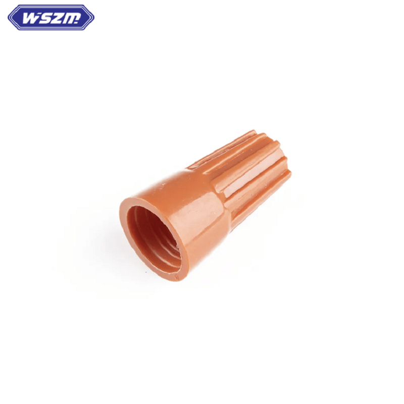 Quick Crimp Plastic Terminal Connectors in Gray Blue Orange Yellow Red