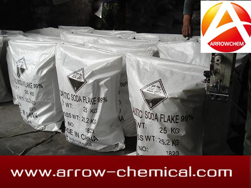 Caustic Soda Flakes CAS Number 1310-73-2