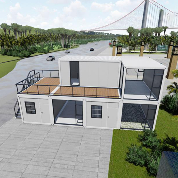 Cbox 20FT Newest Best Selling Prefabricated Portable Prefab Flat Pack Container Houses Homes Offices