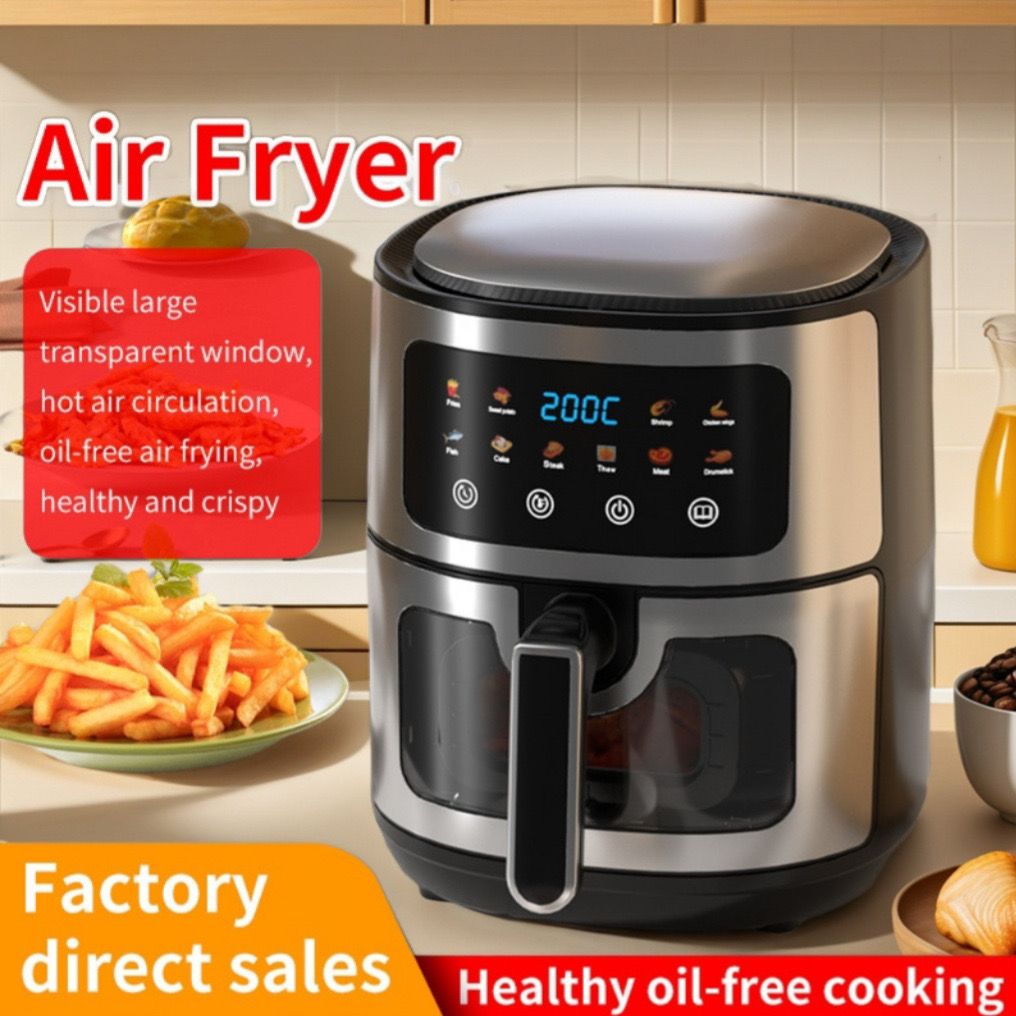 Premium 8L Smart Electric Digital Air Fryer with Touch Screen