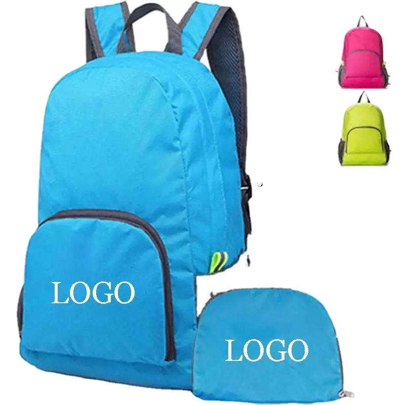 2024 New Ych Custom Logo Cheap Travel Hiking Backpacks Lightweight Portable Outdoor Bag Foldable Back Pack Backpack School Bags