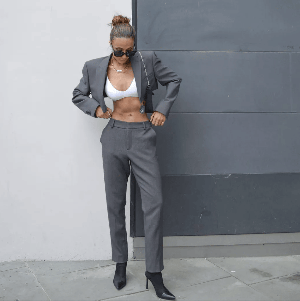 Female Outwear Femme Veste Women Long Sleeves Casual Office Lady Chic Design Short Coat Fashion Cropped Blazer