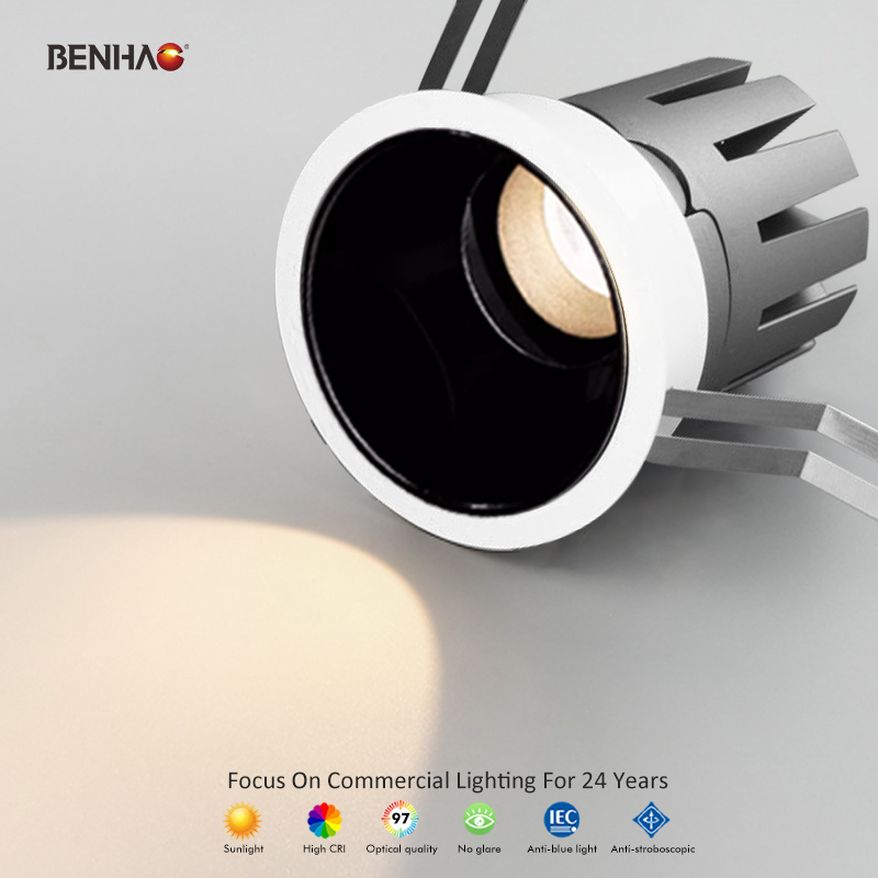 Smart Home Adapt Dali Zigbee DMX Tuya Recessed LED Interior Ceiling LED-Light-Bulbs Downlight