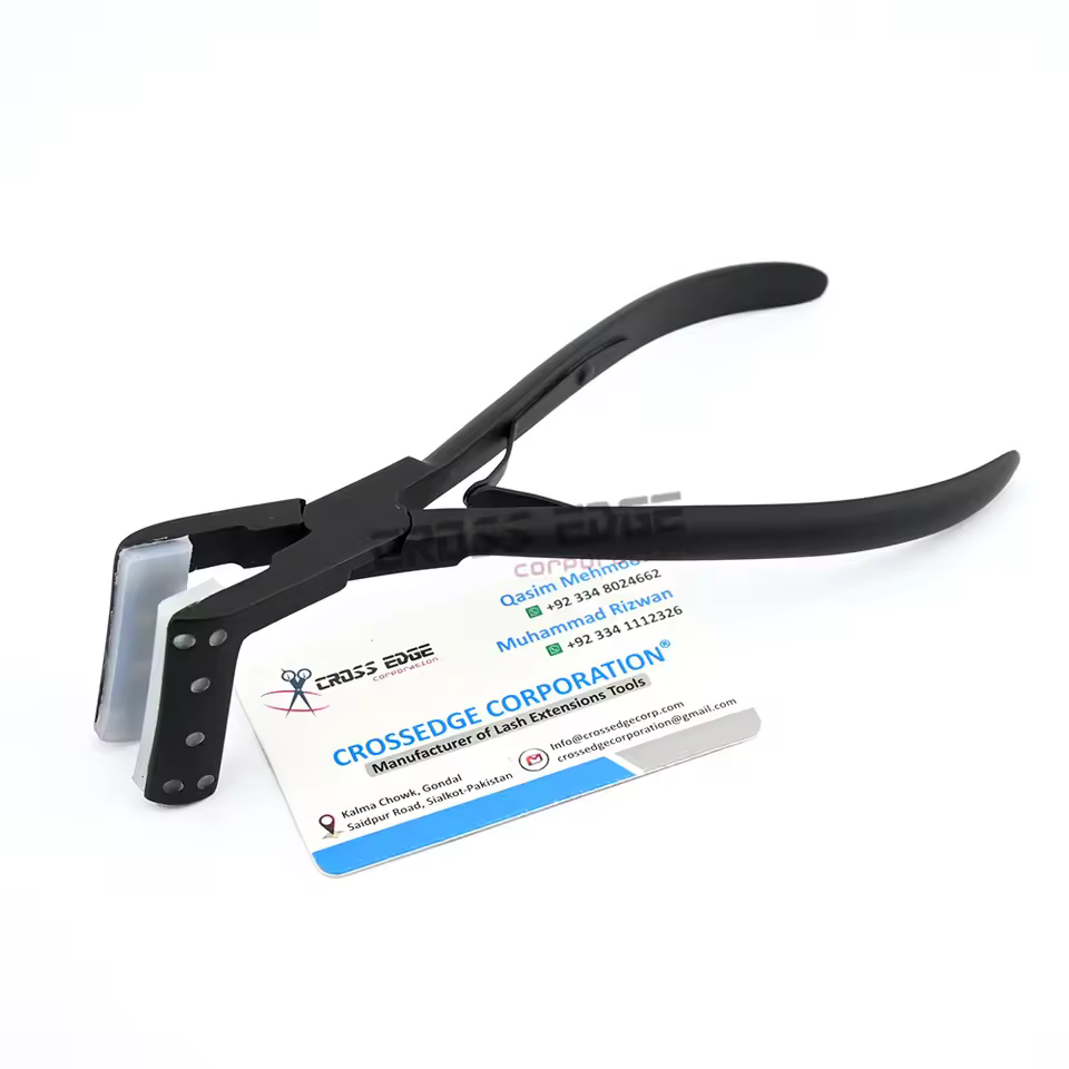 High-quality Hair Extension Tool Tape In Weft Extensions Plier Styling Tools Comfort Easy Grip Handle Deck Shape Silicon Pads