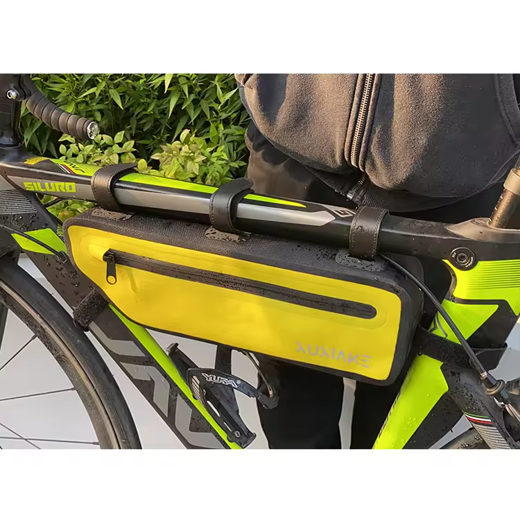 In Stock High Quality Bicycle Front Bag Bicycle Frame Bag Bike Waterproof Phone Bag