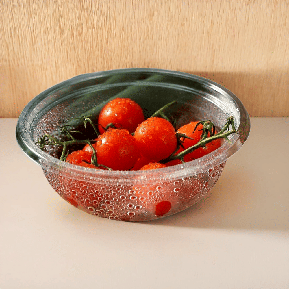 Lightweight 140mm Top Dia Round Plastic Disposable Salad Soup Bowl for Parties