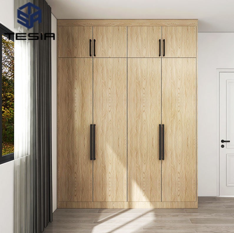 Simple Bedroom Wall Wardrobe Design Furniture Closet