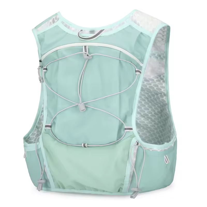 Large Cycling Hydration Pack With Zipper Closure Water-proof Polyester Lining Letter Pattern-backpack Compatible