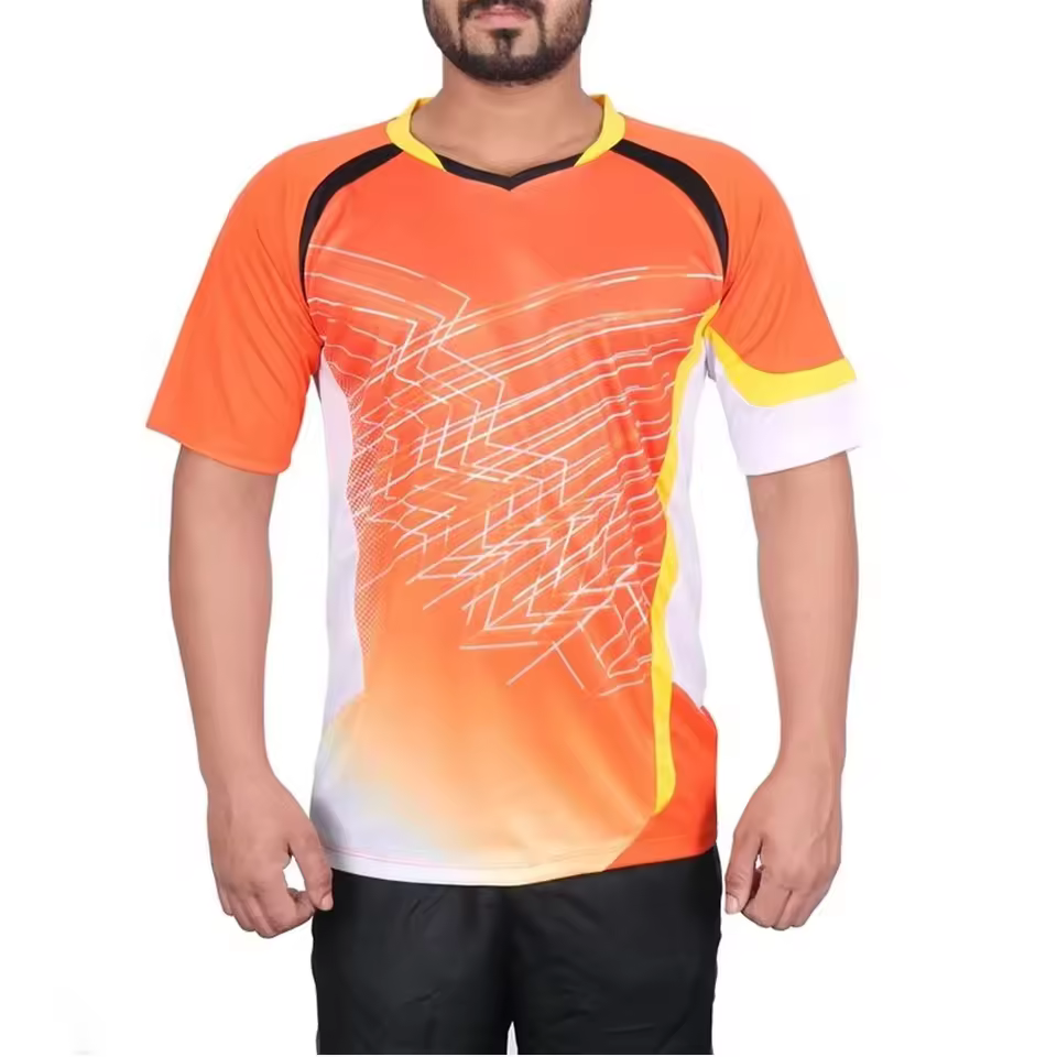 Latest Design Quick Dry Durable Sublimation T-shirt Oversized Fit With Custom Logos Ringer Shirt