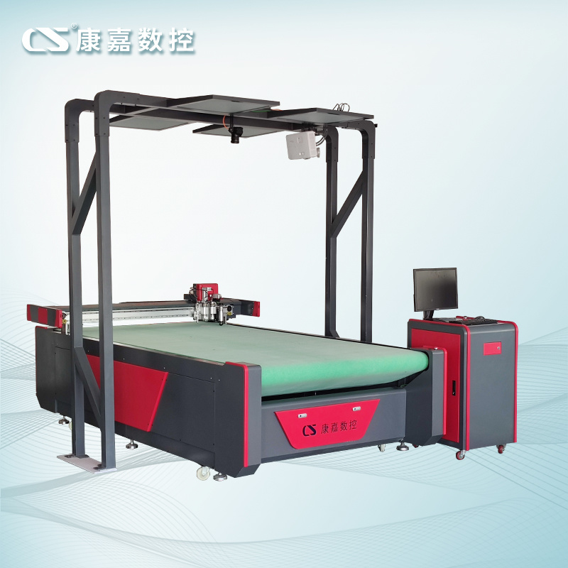 CNC Leather Cutting Machine Oscillating Knife Rubber / Cardboard / PVC / Foam Cutting Machinery Natural Leather Genuine Skin /PU Leather Cutting Machine