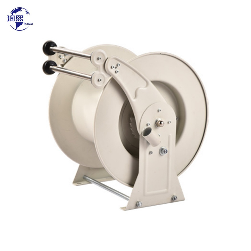 Factory Direct Metal Four Wheel Economical Garden Hose Reel