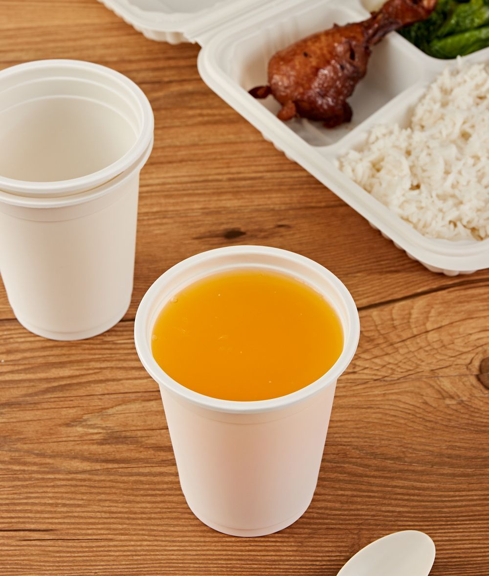 Juice Drink Reusable Takeaway Disposable Cups 16 Oz Biodegradable Cup 480ml
