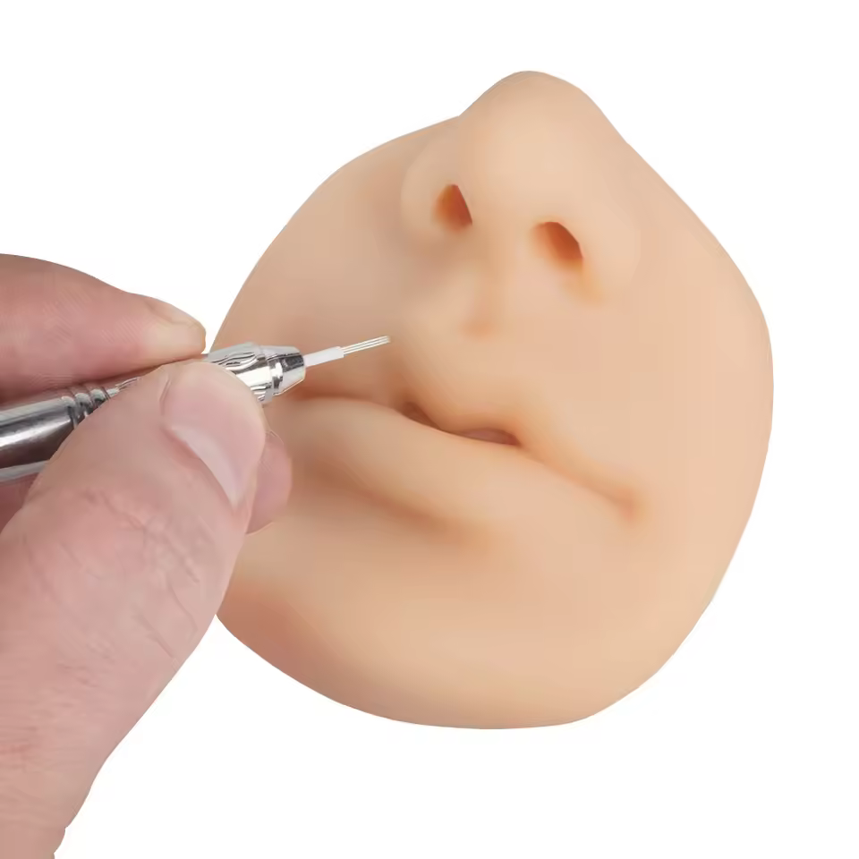 Pmu Permanent Cosmetic Makeup Training Fake Skin For Beginners And Tattoo Artist 5d Microblading Nose Lips Tattoo Practice Skin