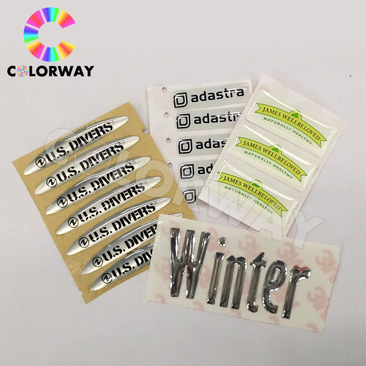 Wholesale Eco-Friendly Waterproof Wall Decorative Epoxy Stickers