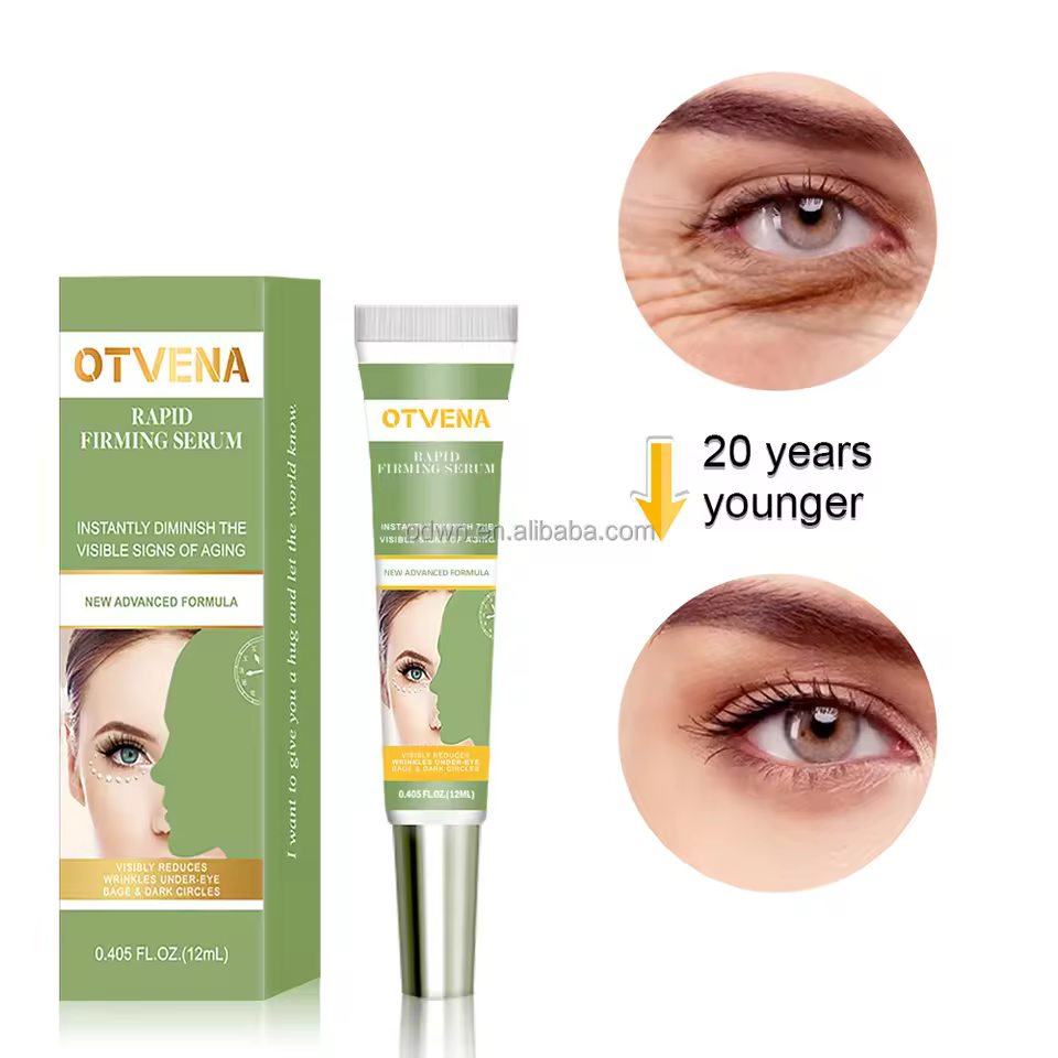 Otvena Best Under Eye Cream Back To Young Dark Circles Eye Bags Removal Serum Anti Wrinkle Factory Direct Wholesale