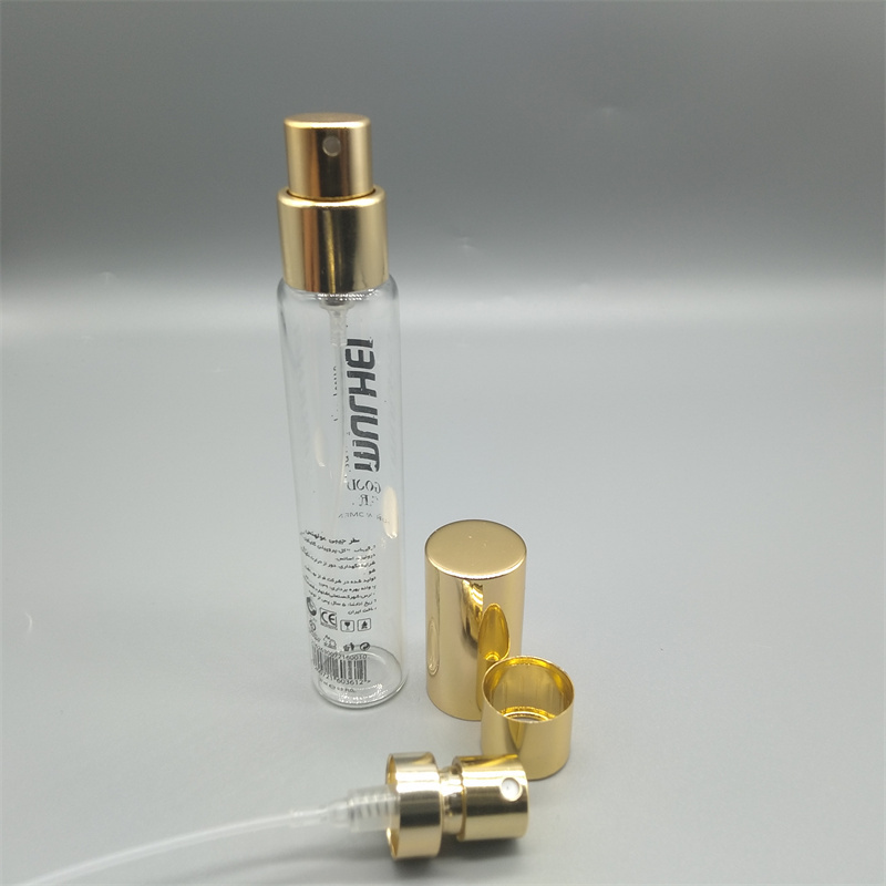 Stylish Perfume Atomizer Crimp Pump Dispensers with Adjustable Spray Settings