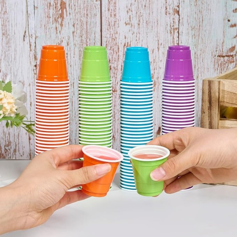 Durable Colorfull Disposable Cups-Custom Printing Offer, Free Samples & No MOQ