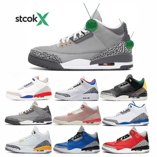 Basketball Shoes Men Women Sports Sneakers Retro 4s with Logo Fashionable