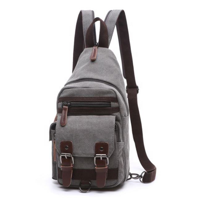 New Custom Fashion Sling Messenger Bag Oem Odm Cotton Canvas National Style Value Label On Sling Bag